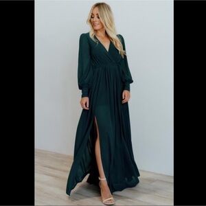 Emerald Green Maxi Dress